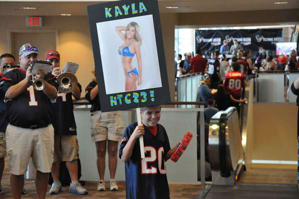Images from the 2012 Houston Texans Draft Party...